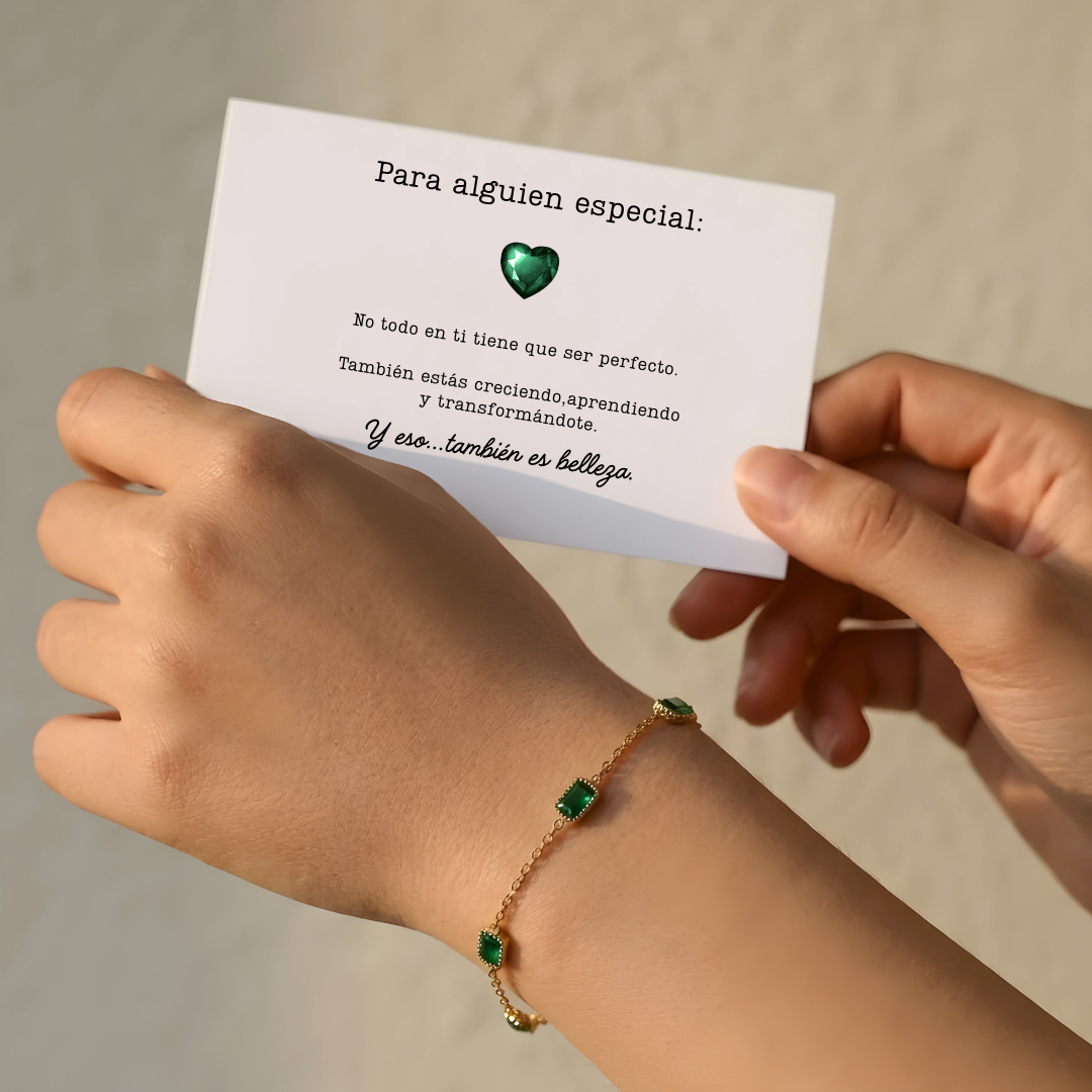 Pulsera Esmeralda