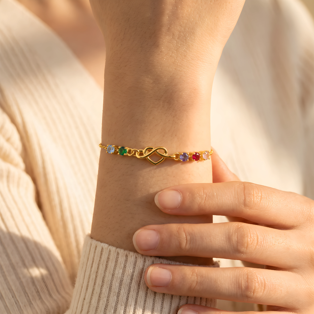 Pulsera Lazo Eterno - Personalizable