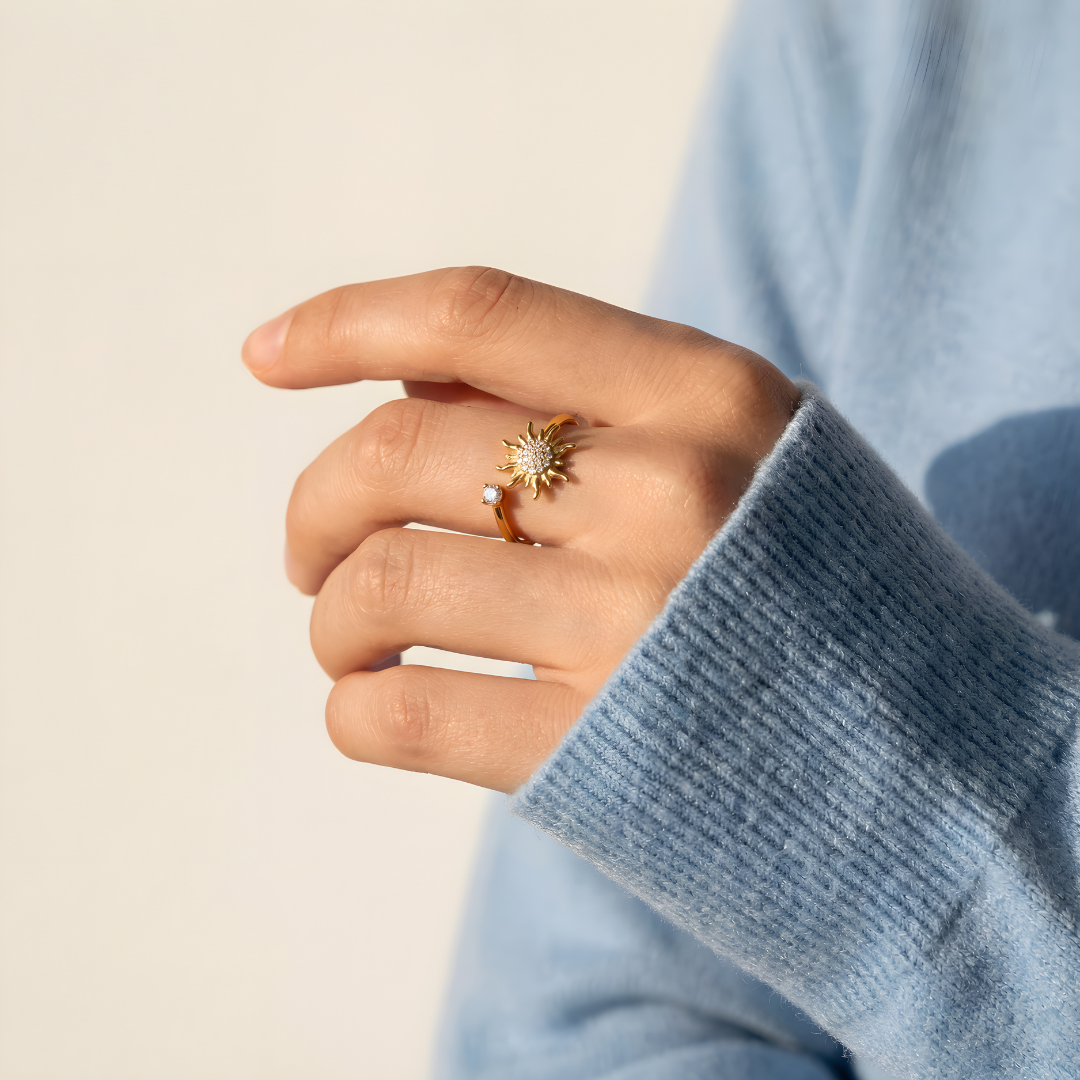 Anillo Amuleto- Sol