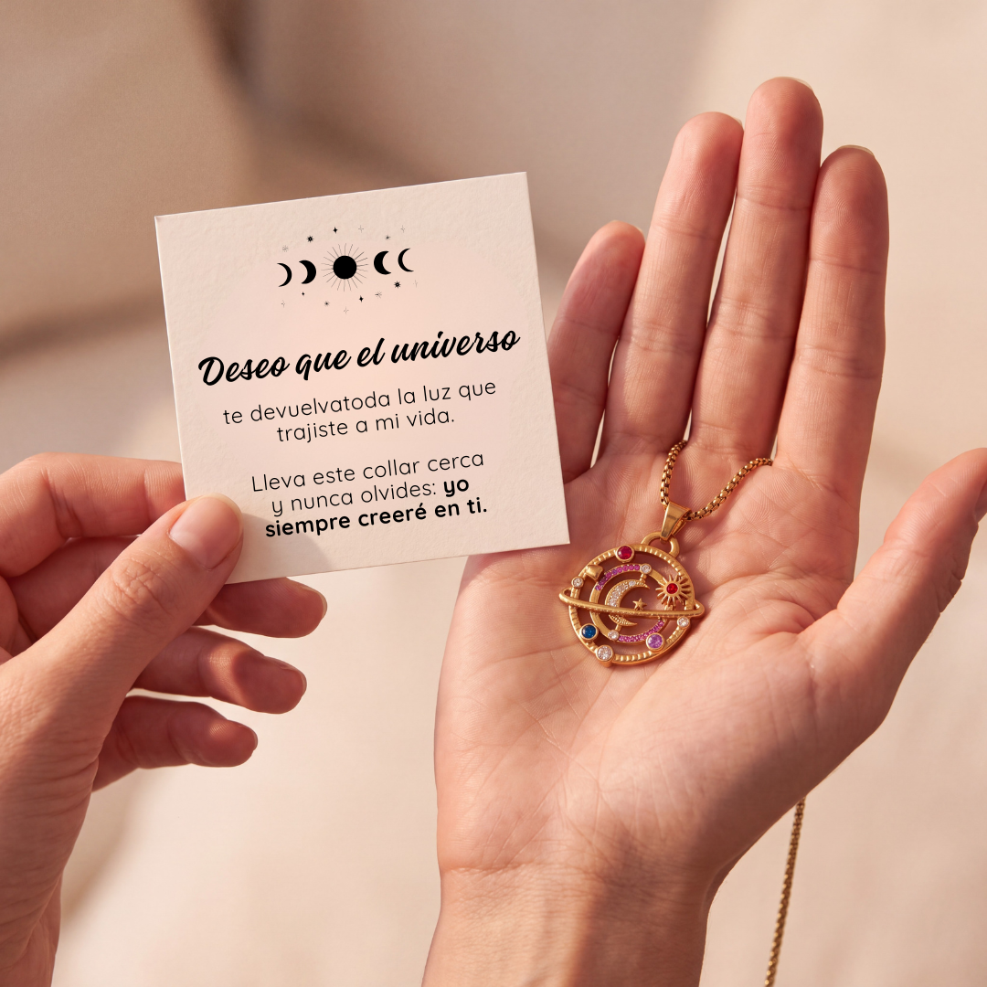 Collar El Universo a Tu Favor