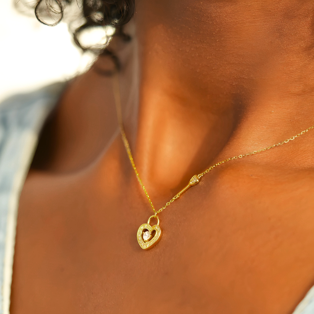 Collar Llave de Mi Corazón
