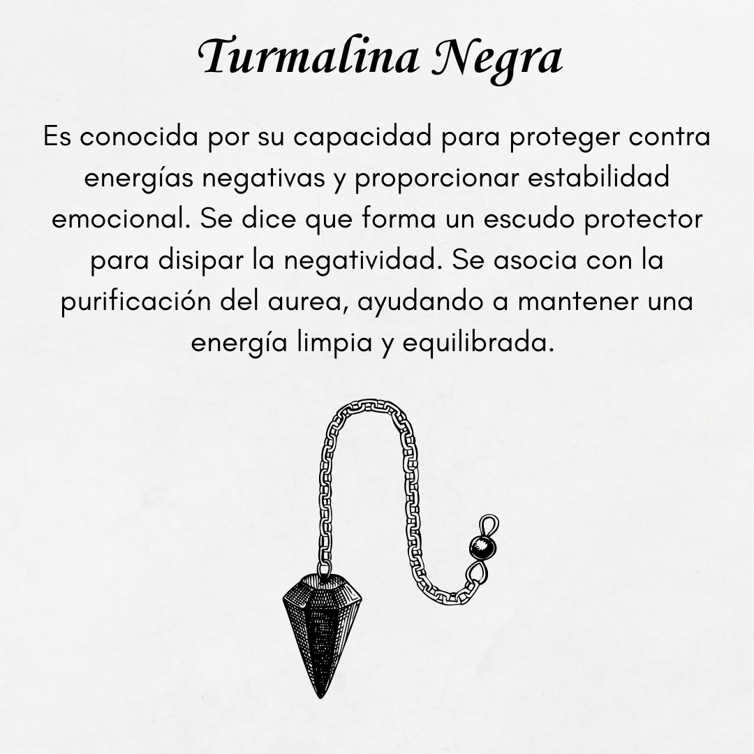 Pulsera Turmalina Negra