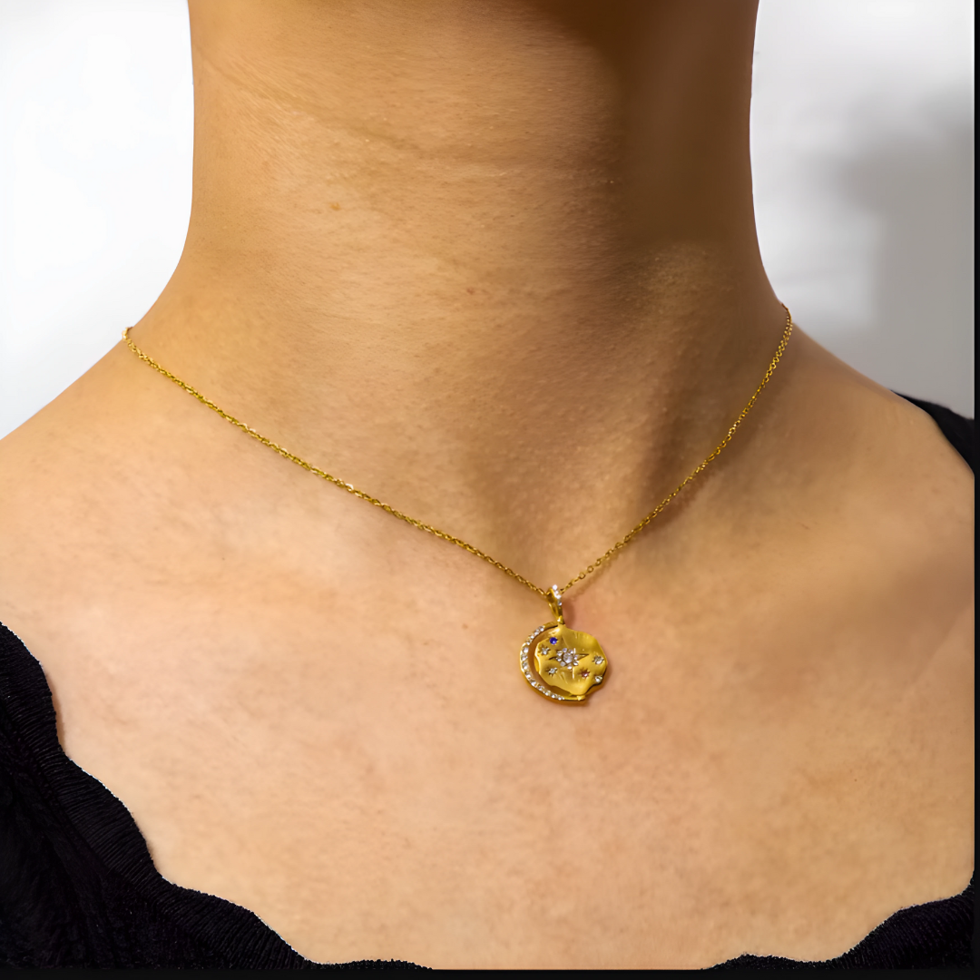 Collar Mi Sol, Luna y Estrellas