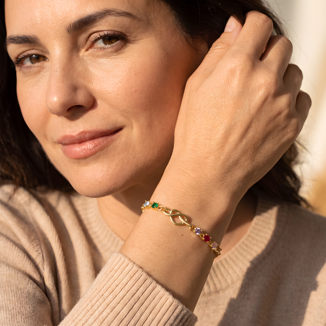 Pulsera Lazo Eterno - Personalizable