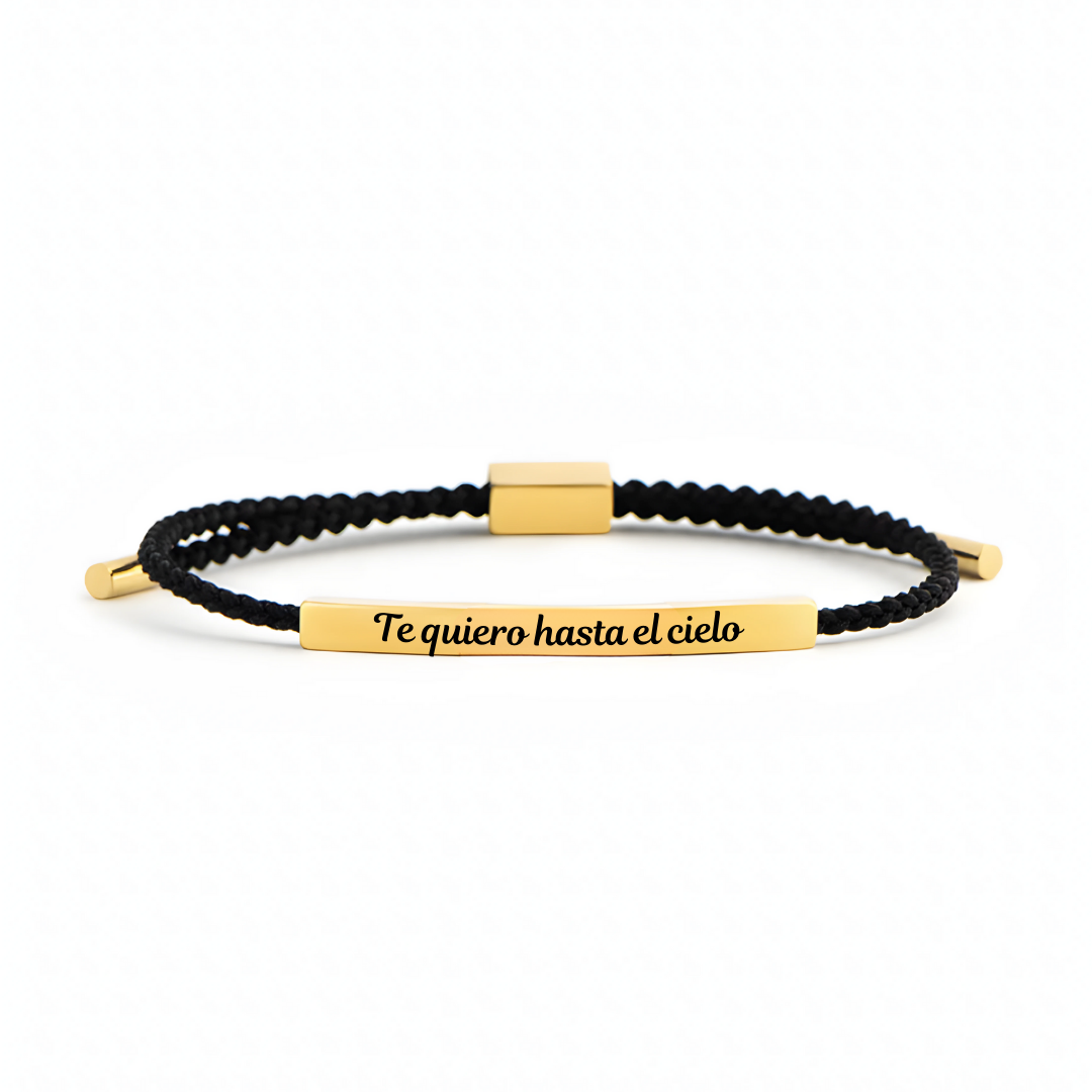 Pulsera Te quiero hasta el cielo