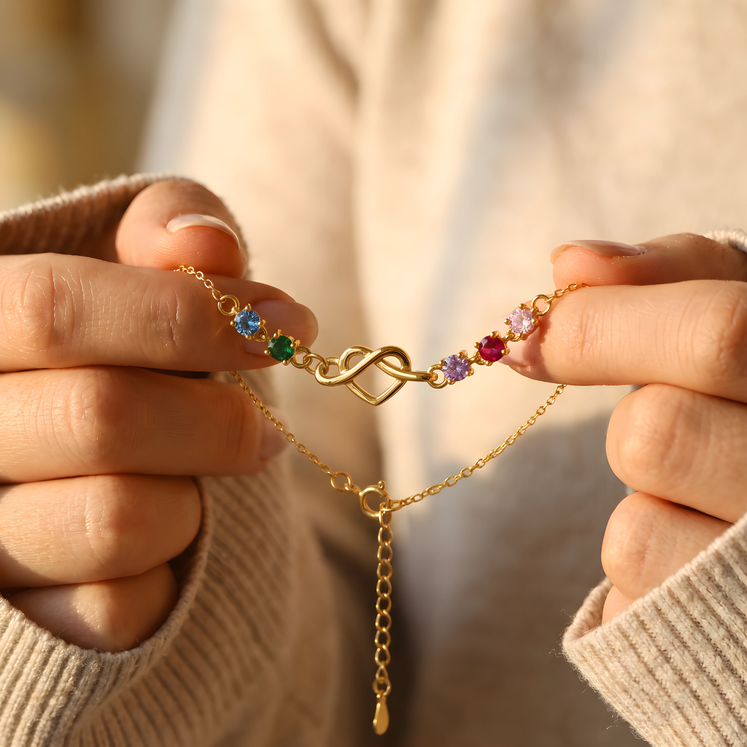 Pulsera Lazo Eterno - Personalizable