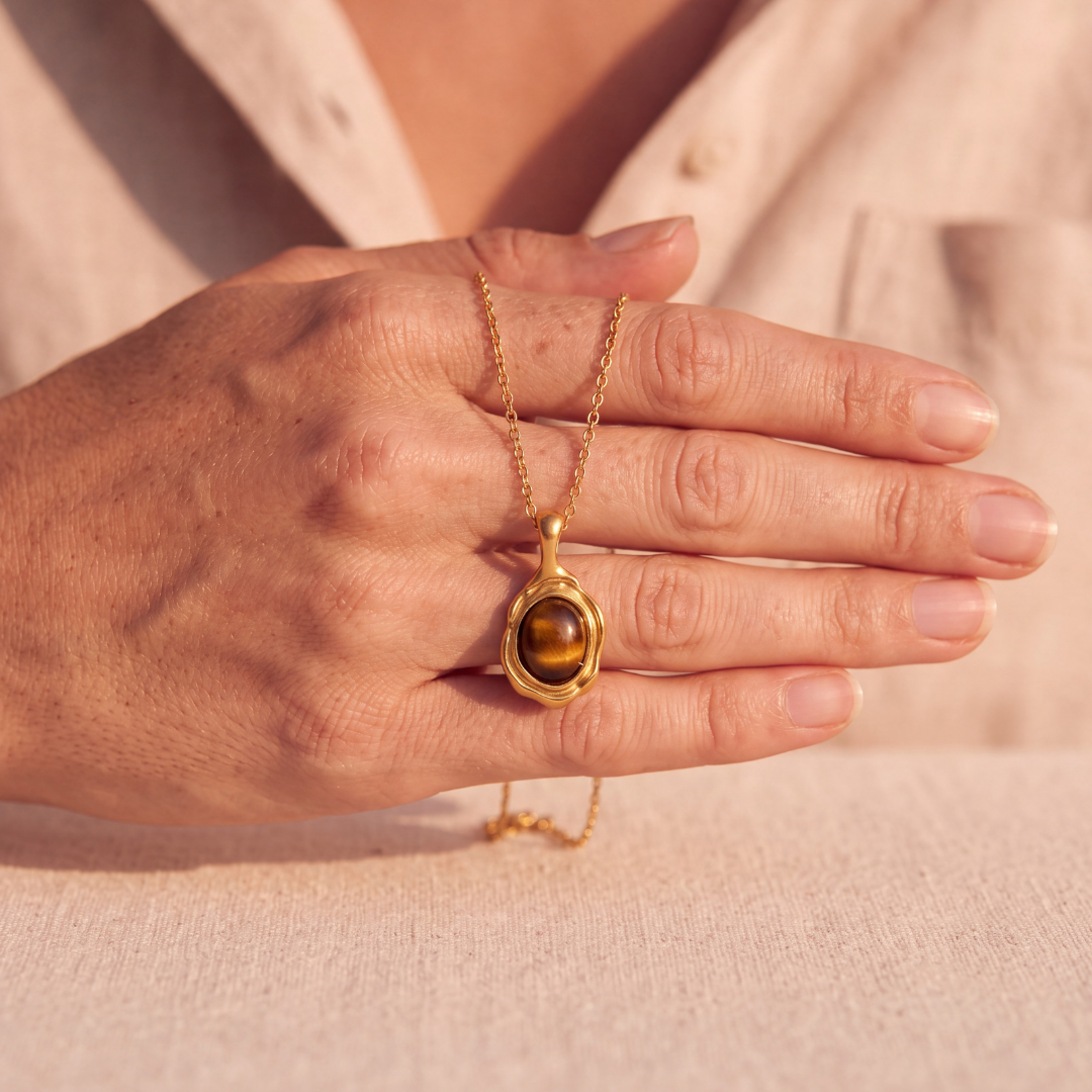 Collar Intuición – Ojo de Tigre