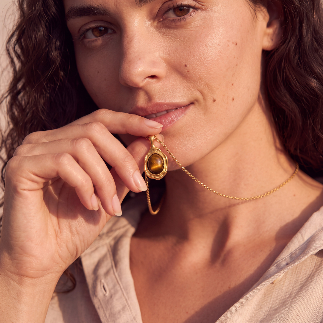 Collar Intuición – Ojo de Tigre