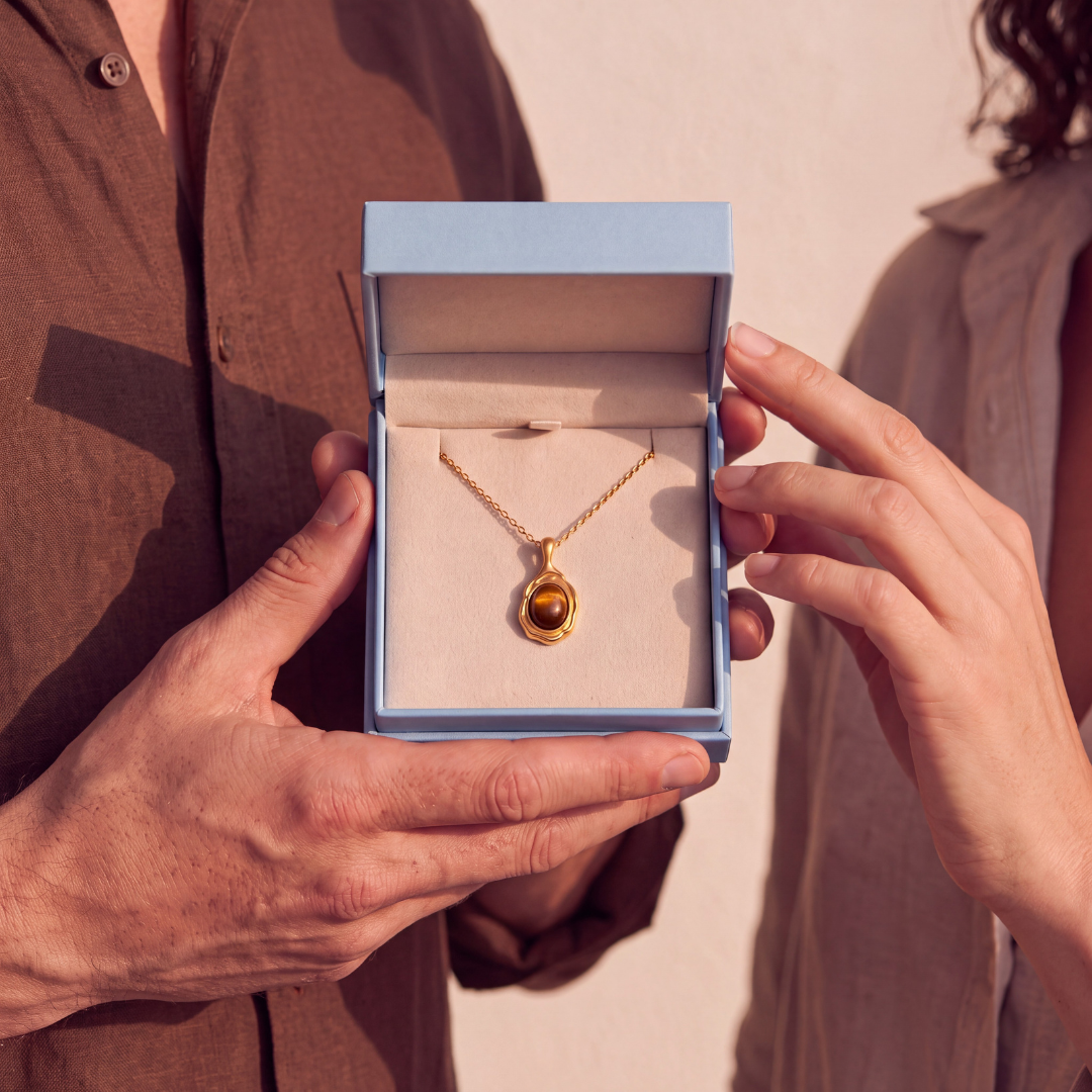 Collar Intuición – Ojo de Tigre