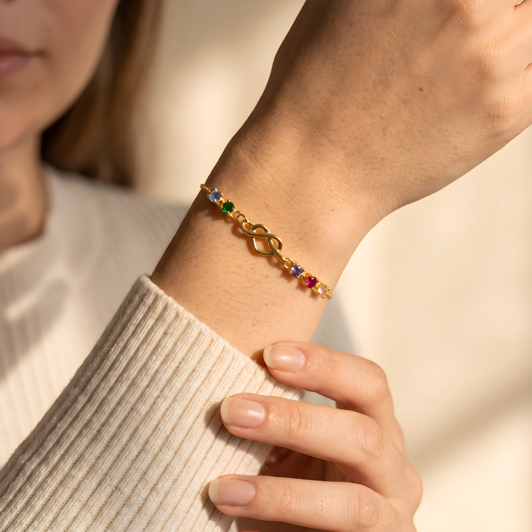 Pulsera Lazo Eterno - Personalizable