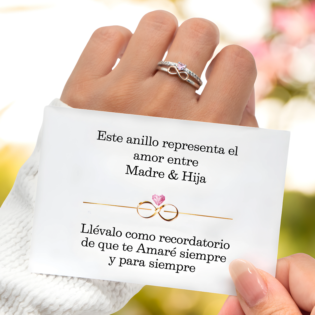 Anillo Eterno Infinity - Madre & Hija