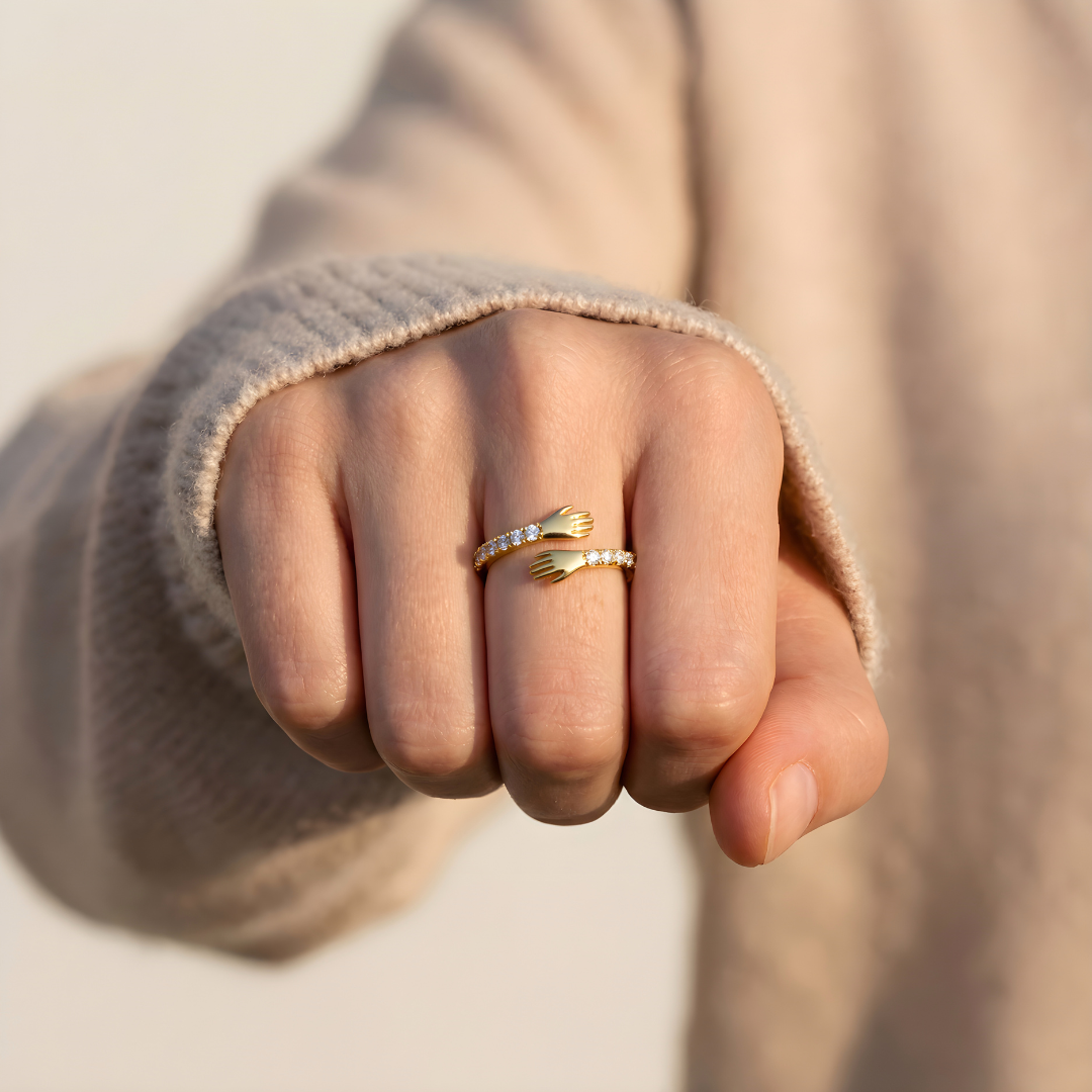 Anillo Abrazo Infinito