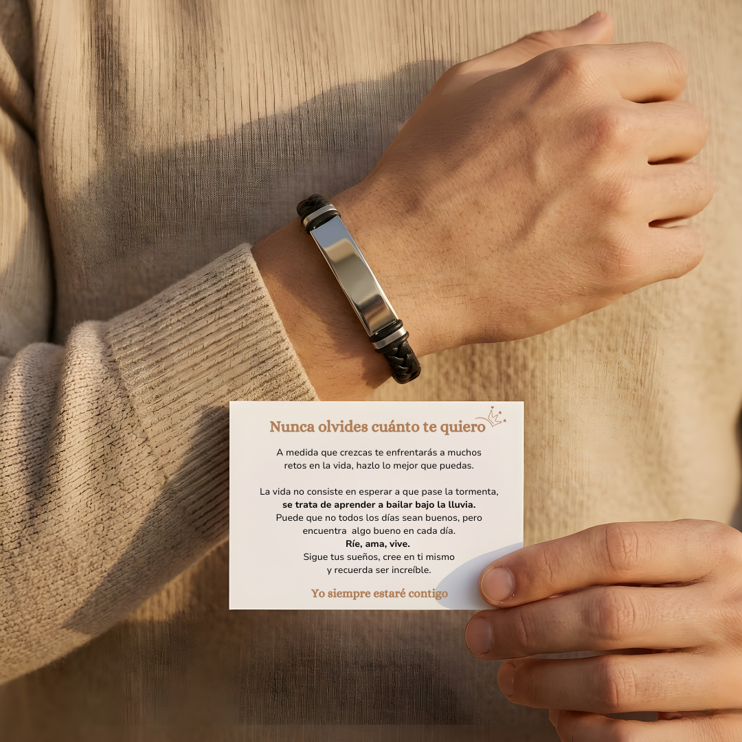 Pulsera Personalizable- Para hombre