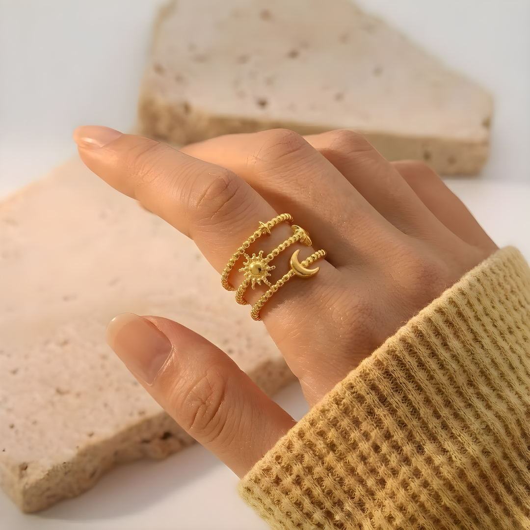 Anillo Boho Cósmico