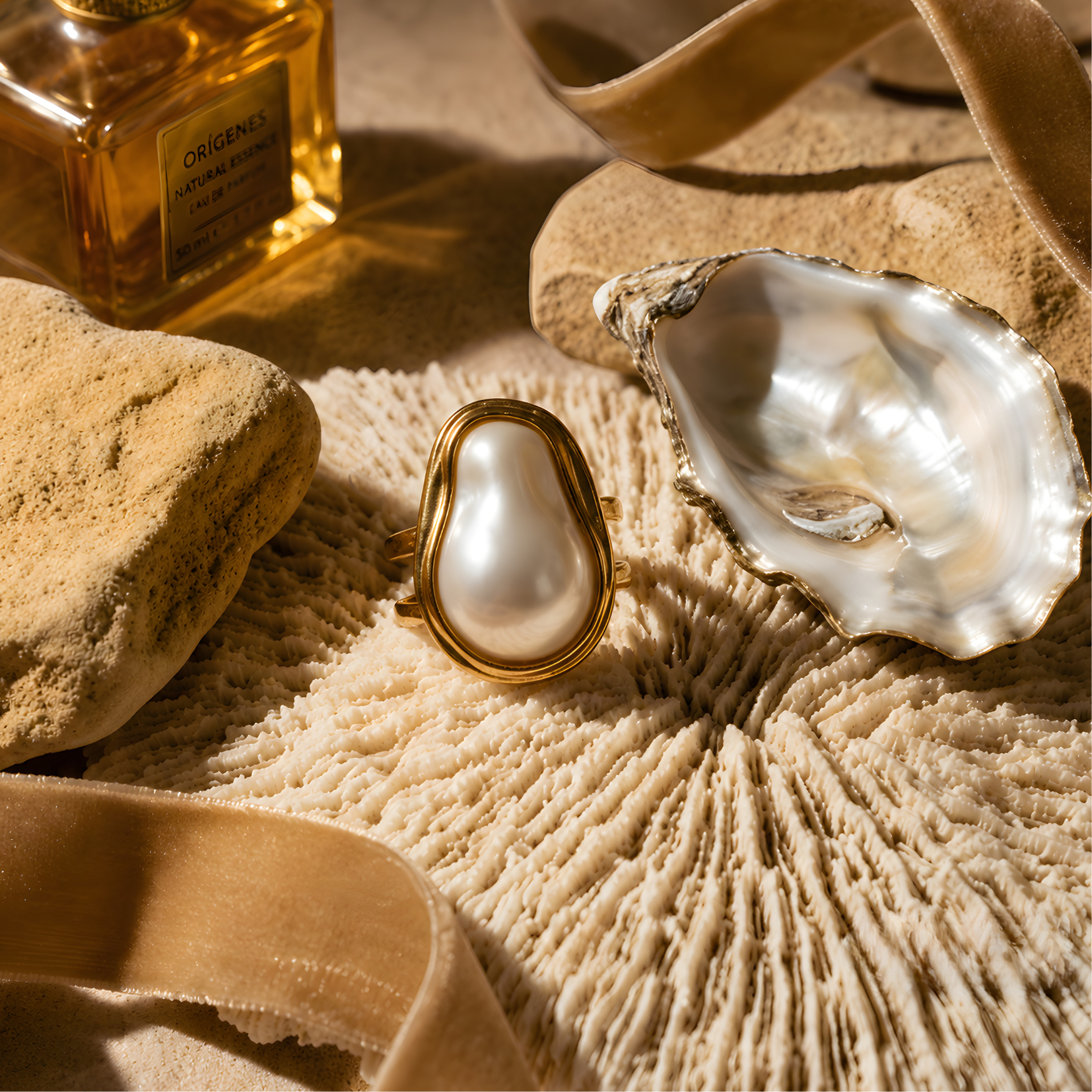 Anillo Perla Bianca