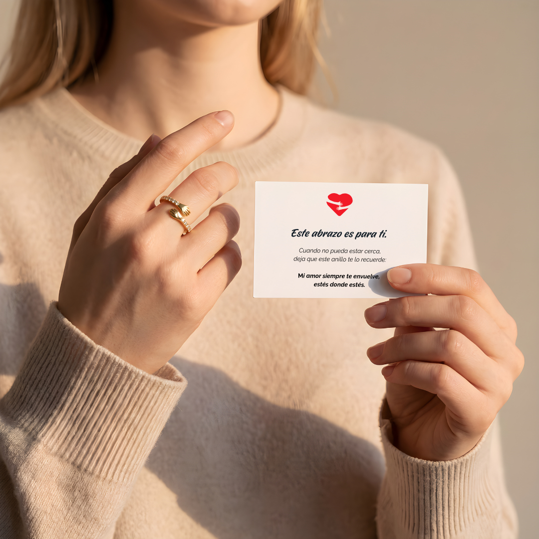 Anillo Abrazo Infinito