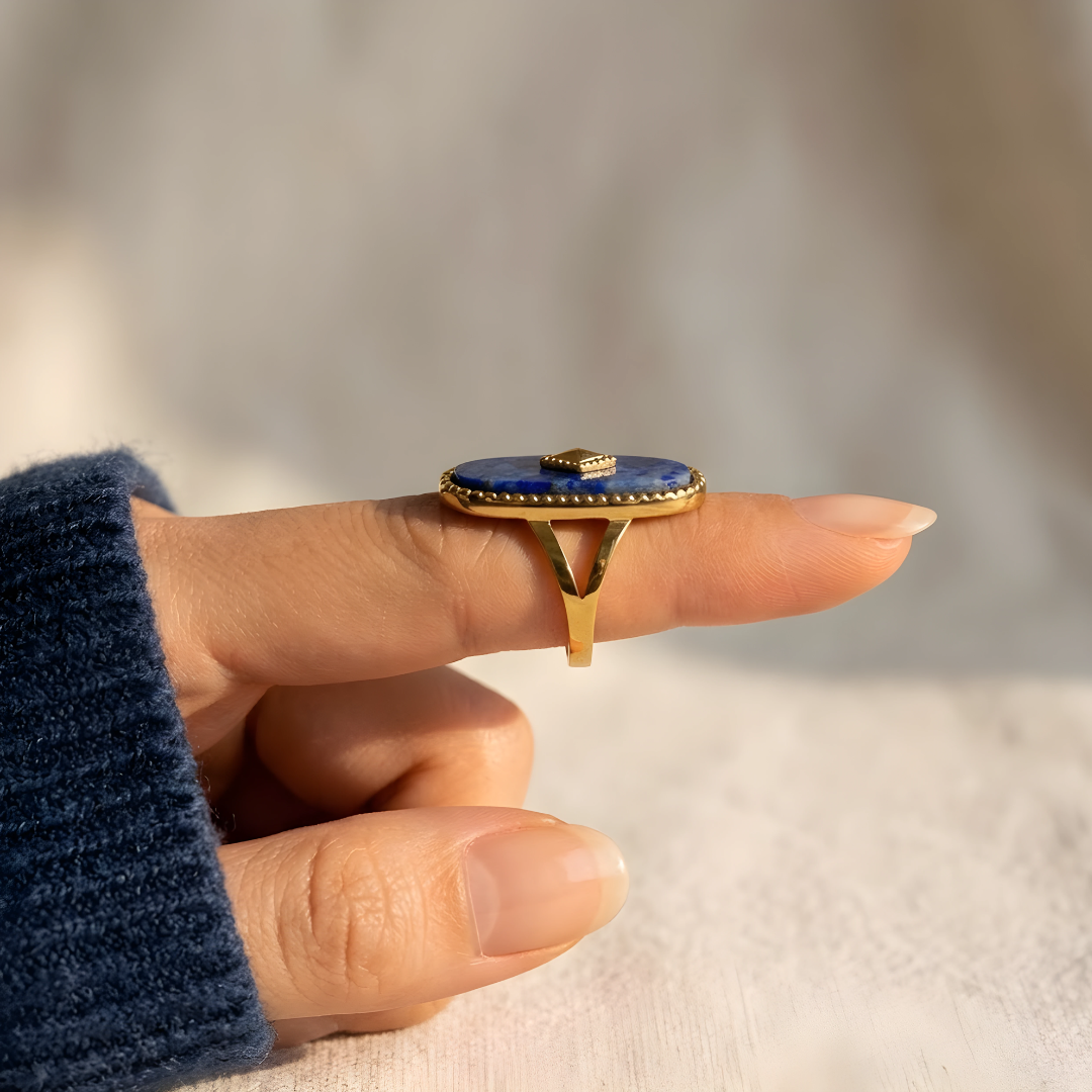 Anillo Amuleto – Lapislázuli
