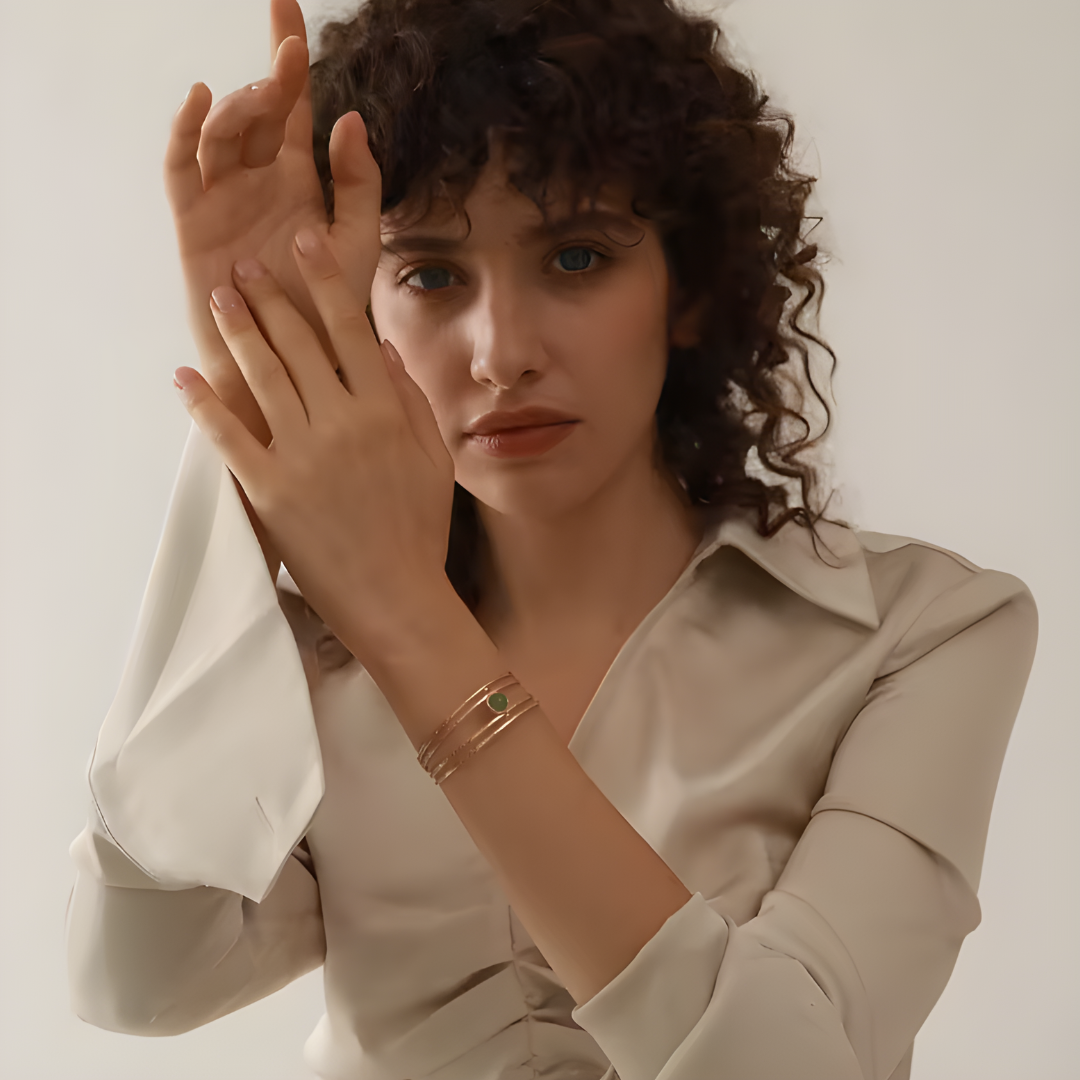 Pulsera Aventurina Verde