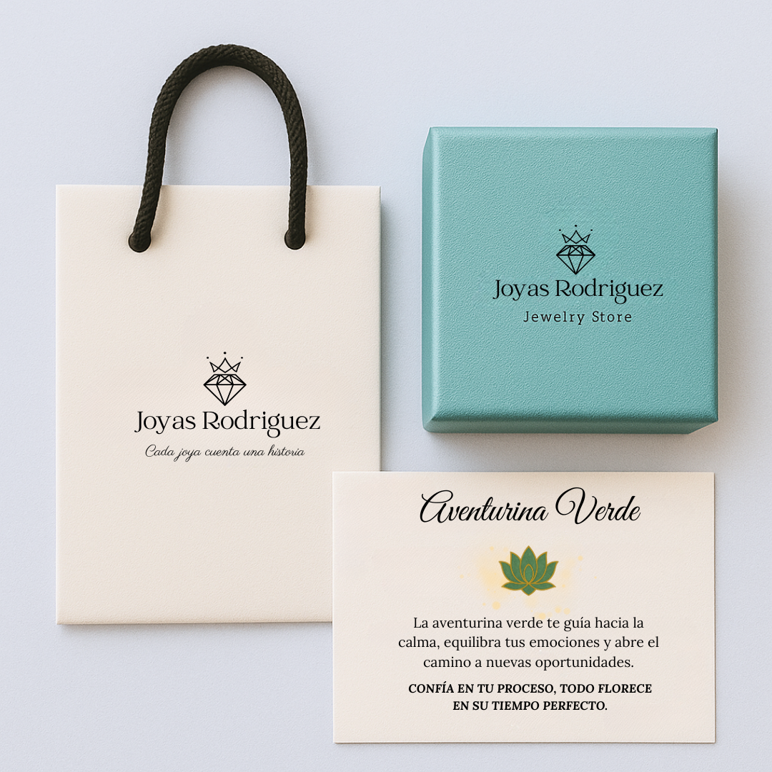 Pulsera Aventurina Verde