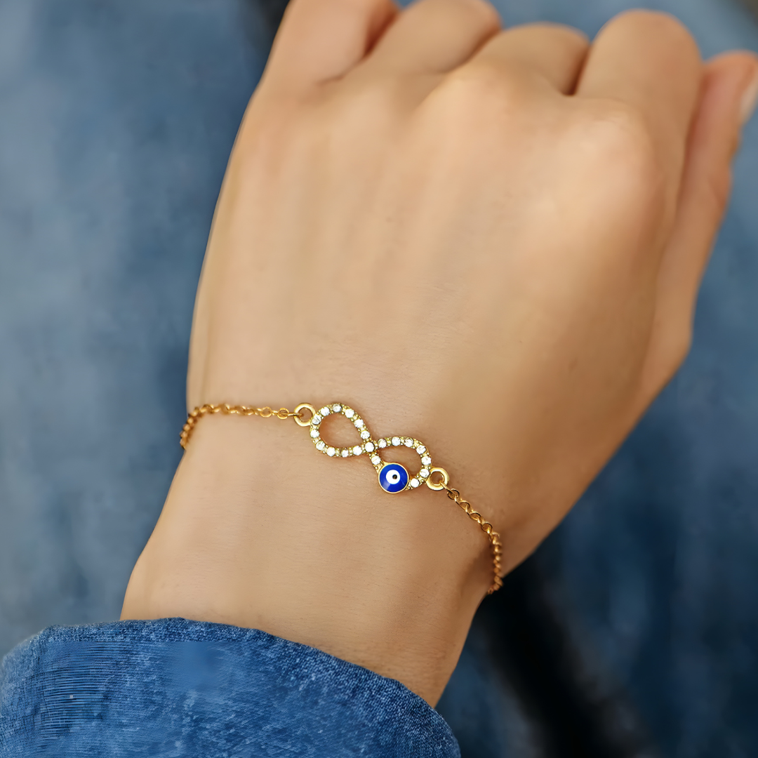 Pulsera Evil Eye Infinity - Amuleto