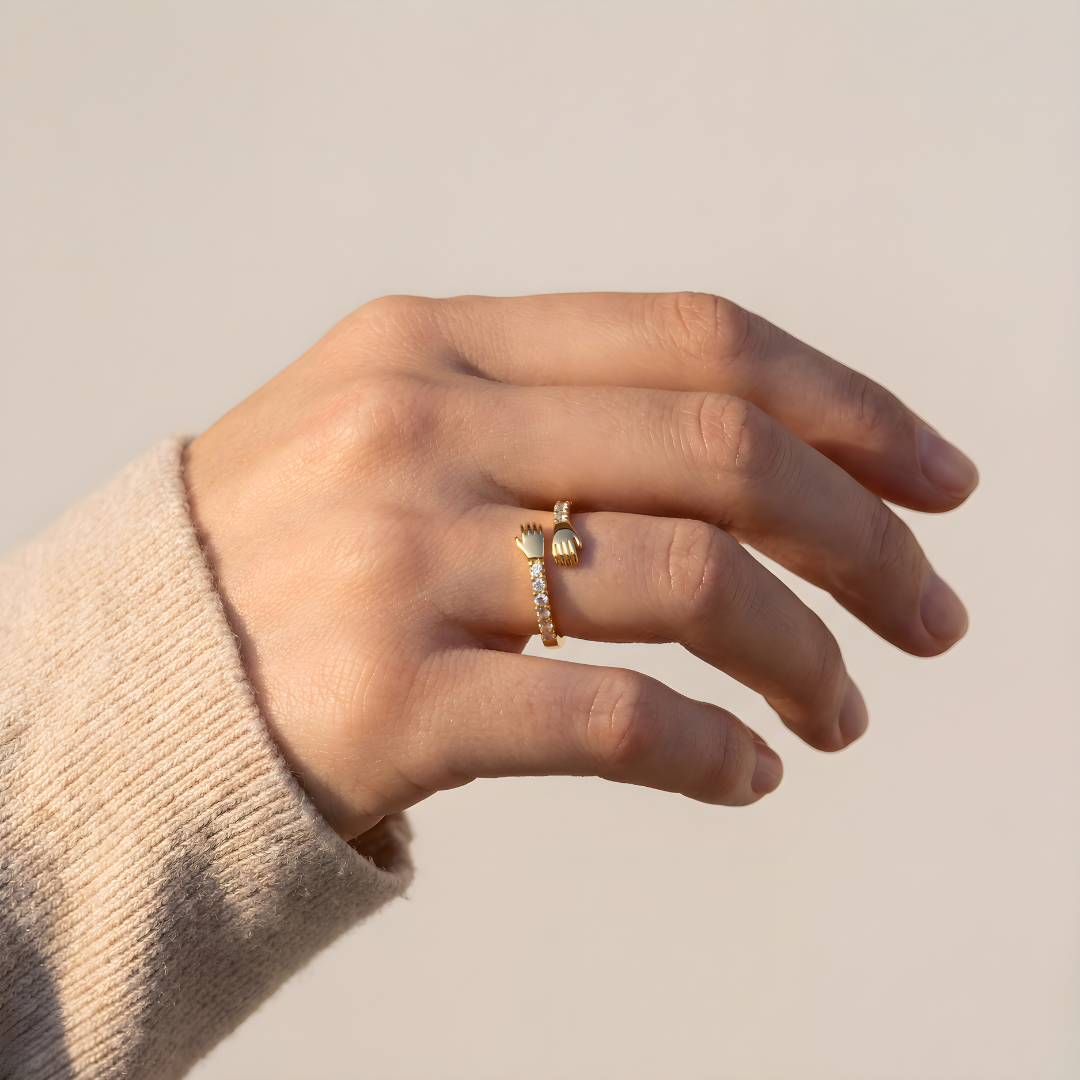 Anillo Abrazo Infinito