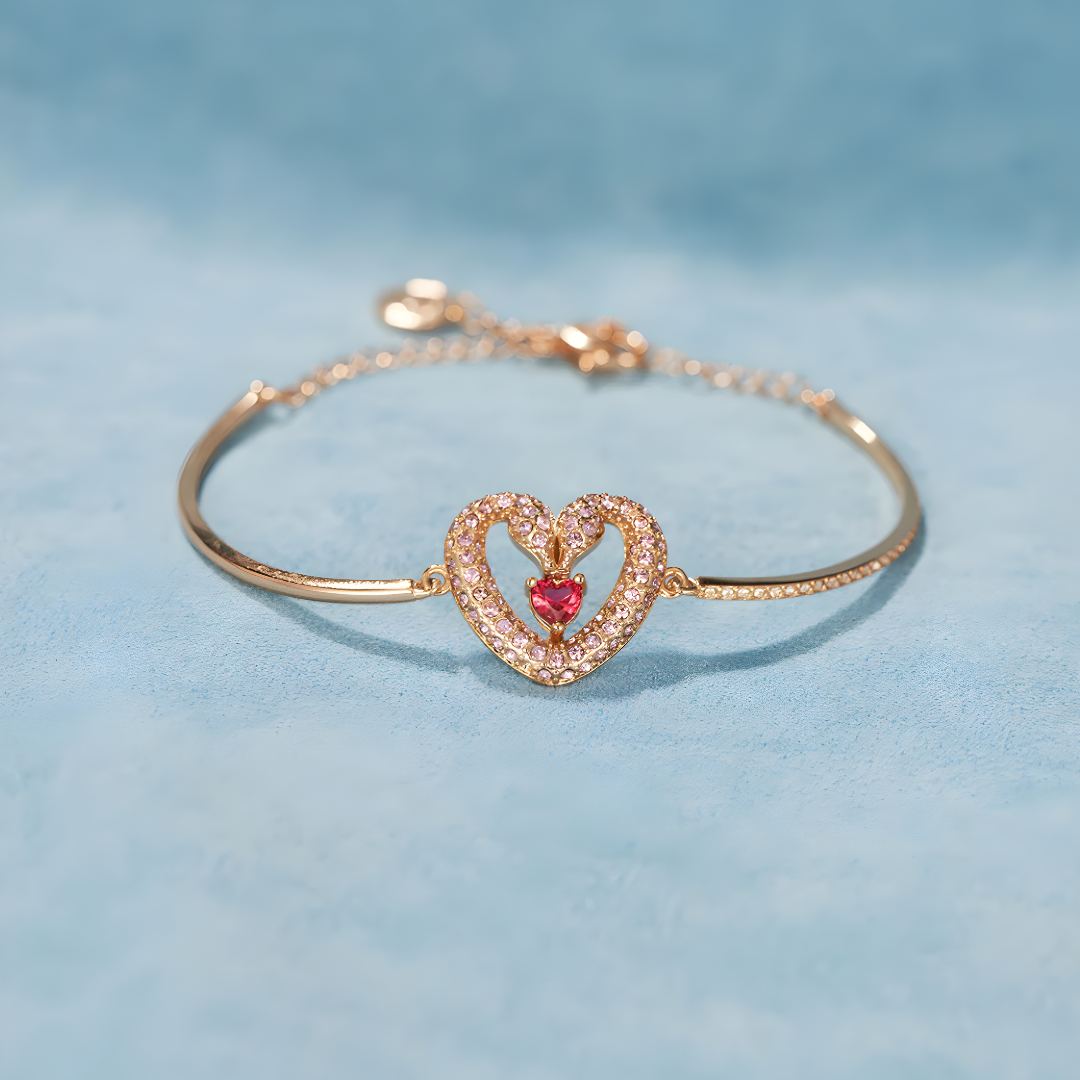 Pulsera Corazón - Amor y Amistad