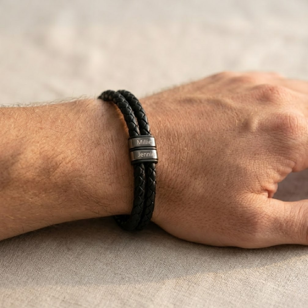 Pulsera Mi Héroe – Personalizable con Nombres