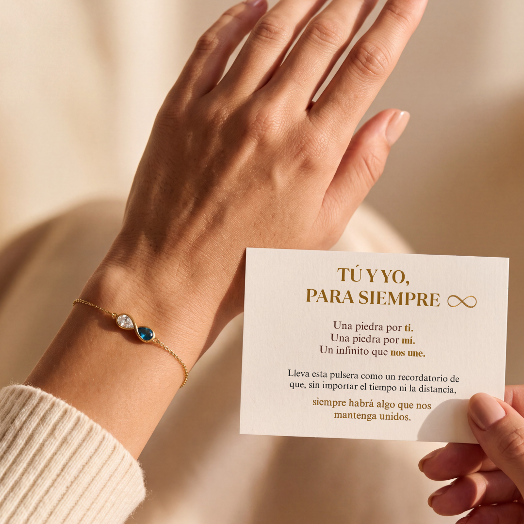 Pulsera Infinito Tú y Yo ♾️