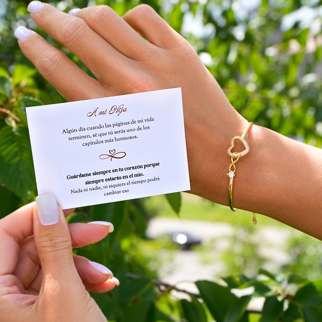 Pulsera Corazón Infinito