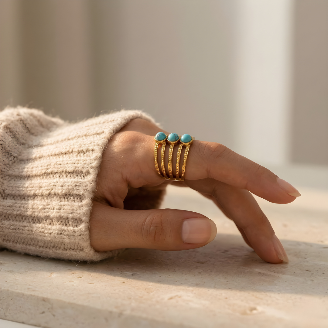 Anillo Talismán Turquesa