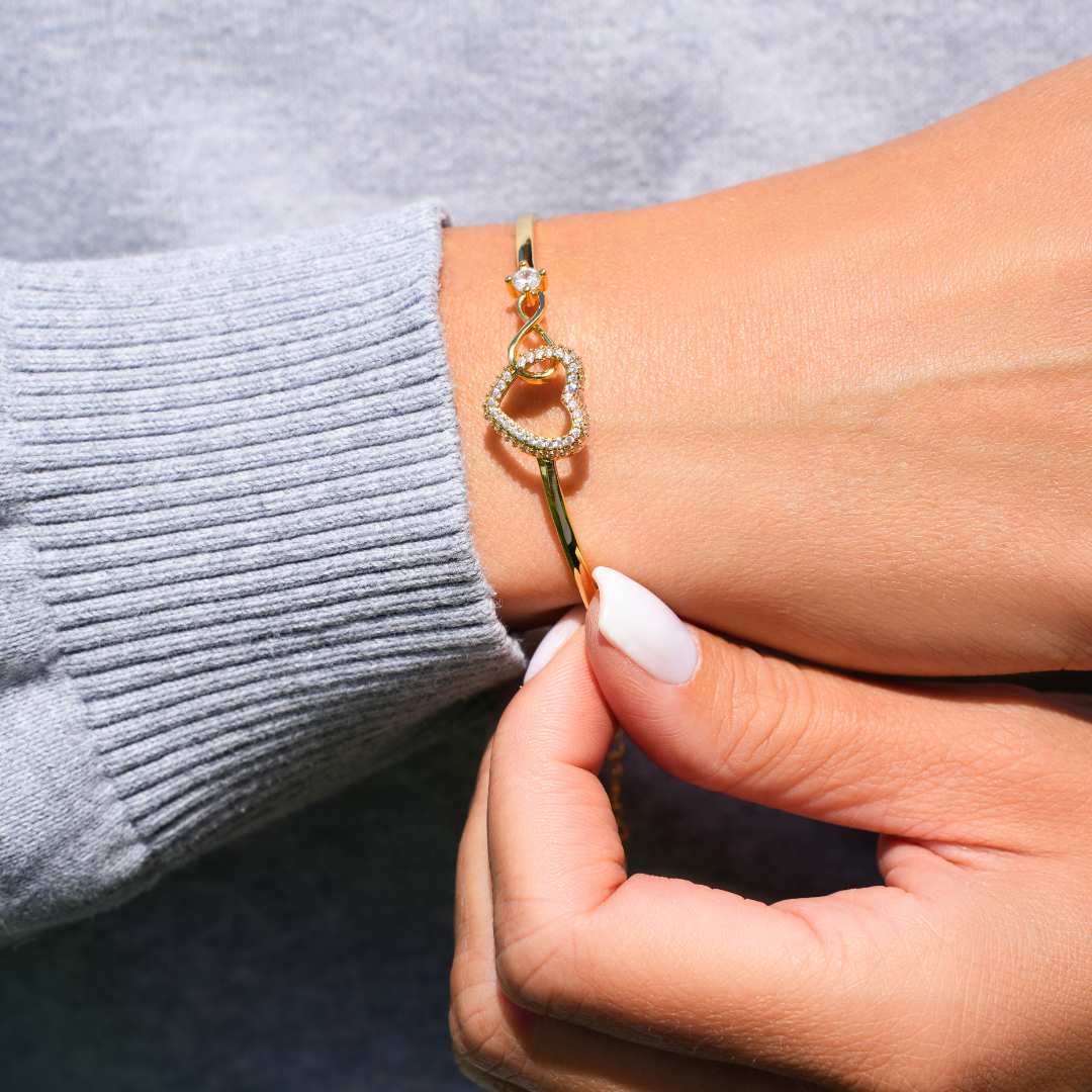 Pulsera Corazón Infinito