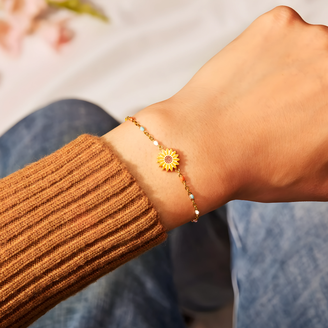 Pulsera Girasol - A mi Hija