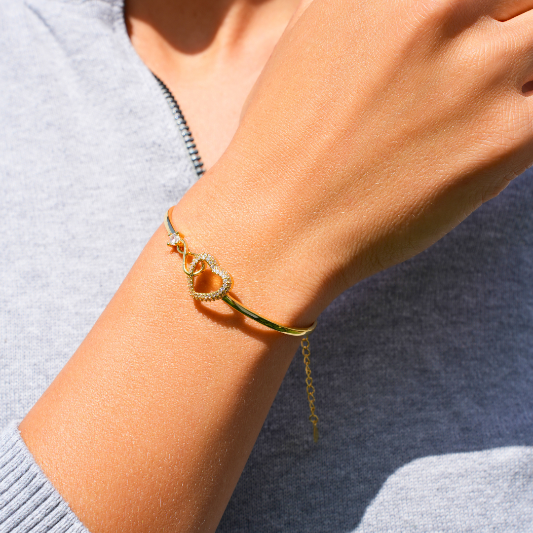 Pulsera Corazón Infinito