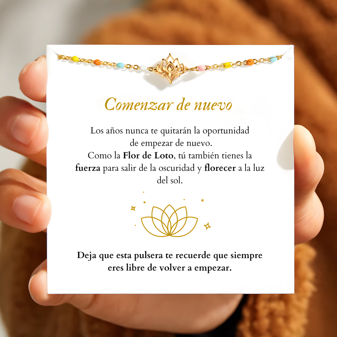 Pulsera Lotus - Comenzar de nuevo