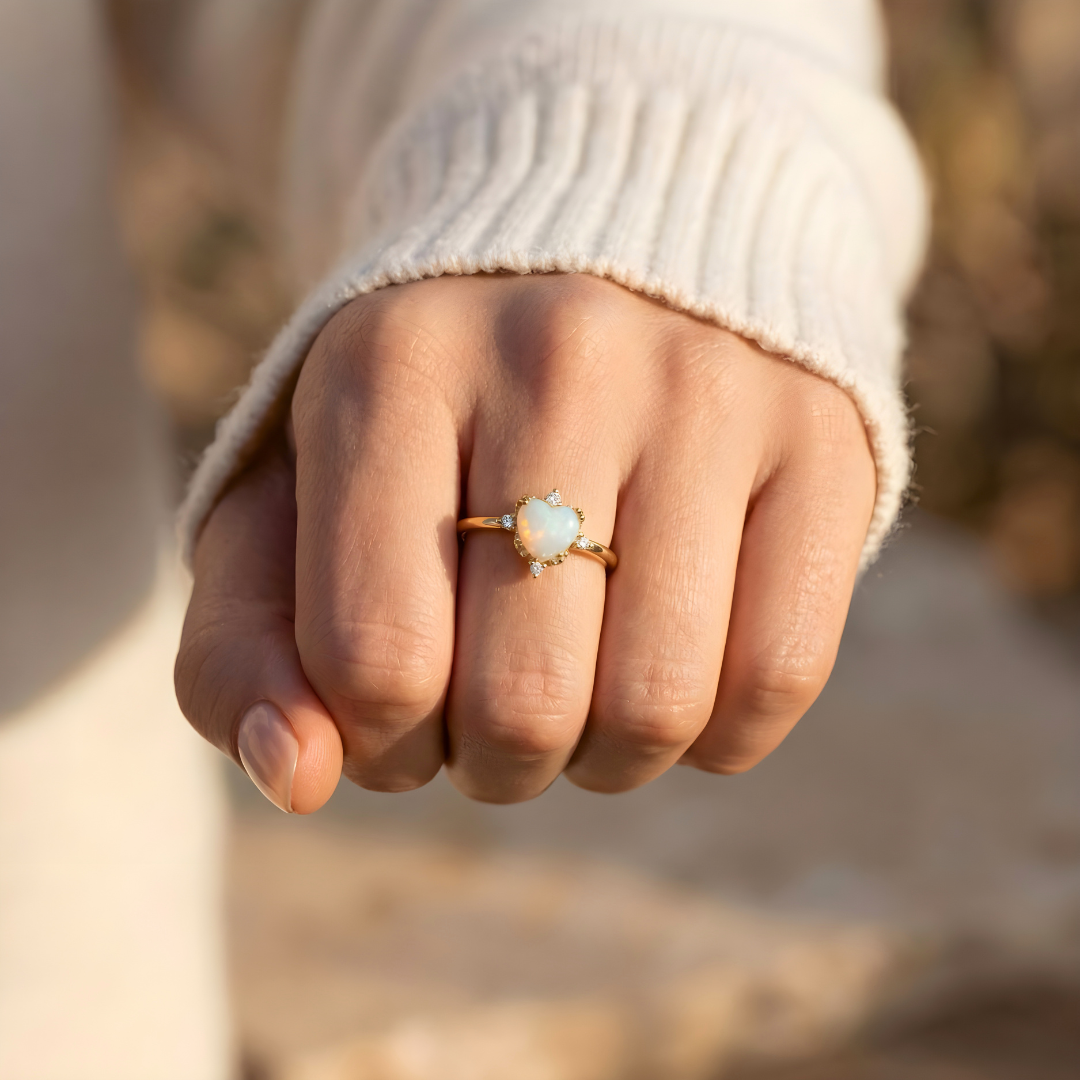 Anillo Talismán Ópalo