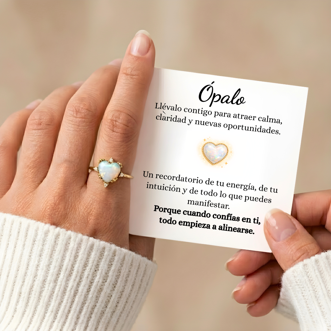 Anillo Talismán Ópalo