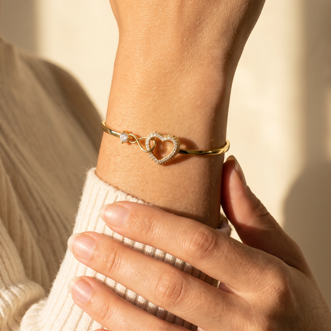 Pulsera Corazón Infinity