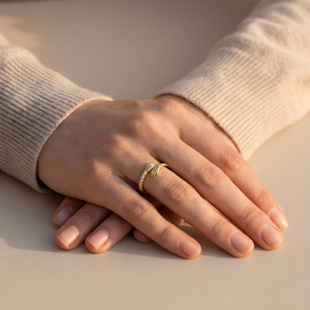 Anillo Abrazo Infinito