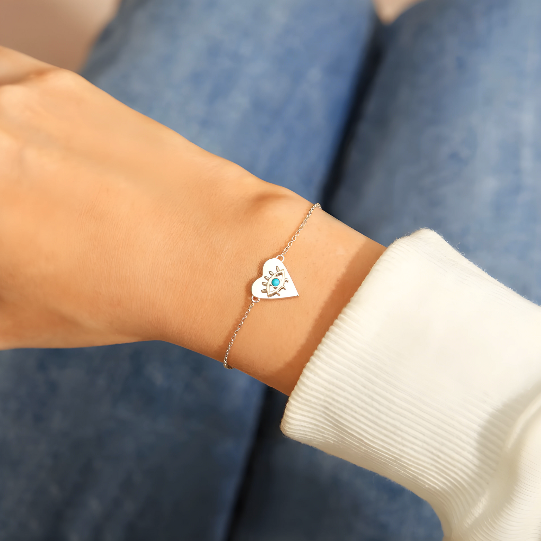 Pulsera Corazón Protector