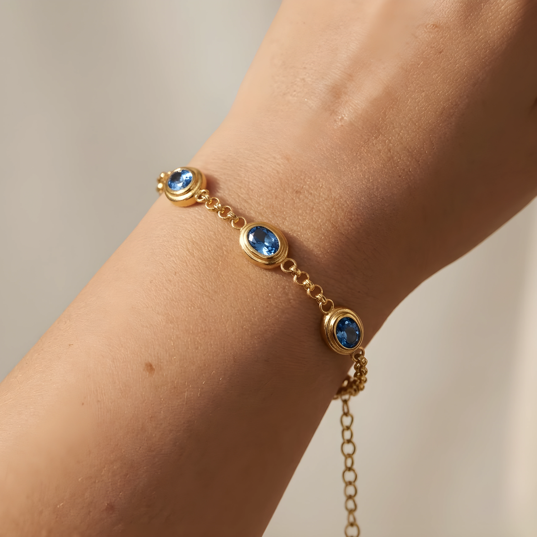 Pulsera Aura Celeste