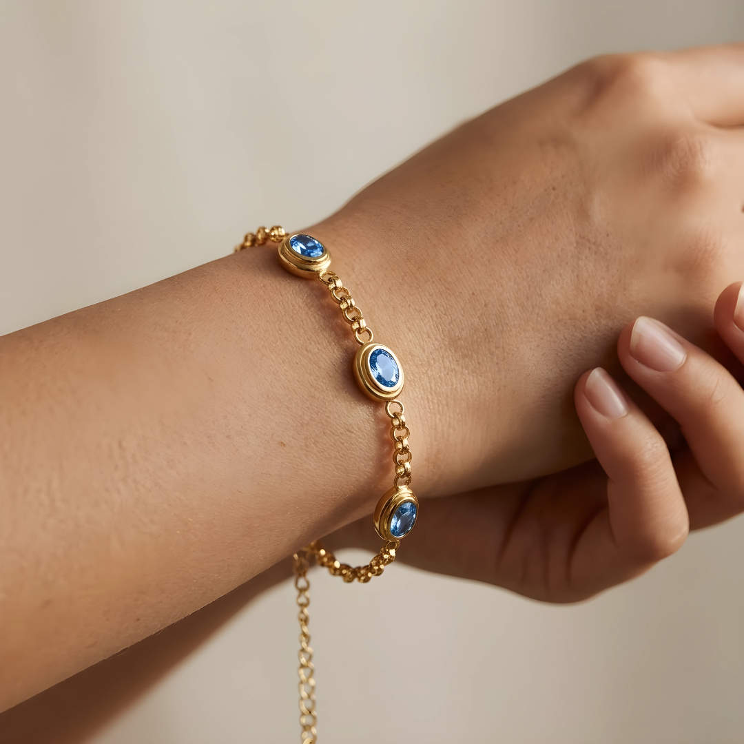 Pulsera Aura Celeste