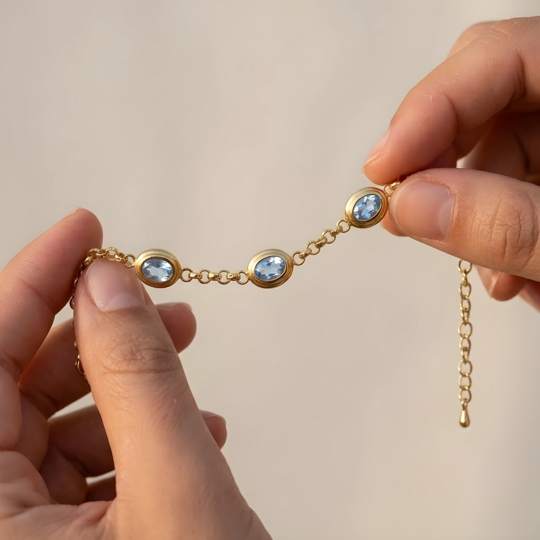 Pulsera Aura Celeste