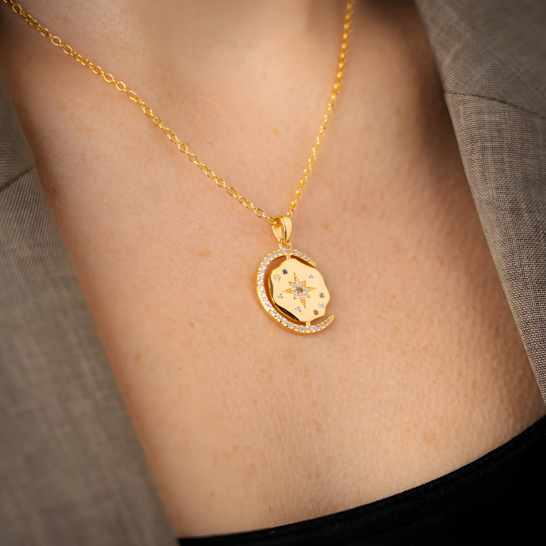 Collar Mi Sol, Luna y Estrellas