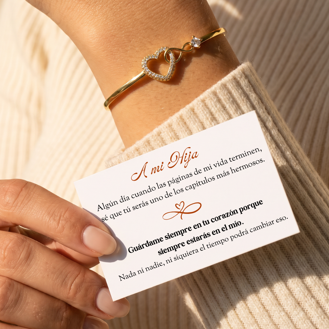 Pulsera Corazón Infinito