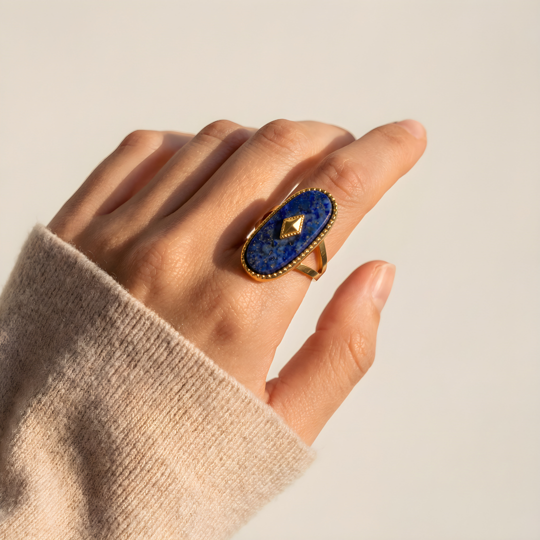 Anillo Amuleto – Lapislázuli