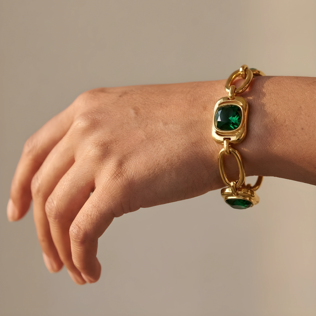 Pulsera Esencia Esmeralda