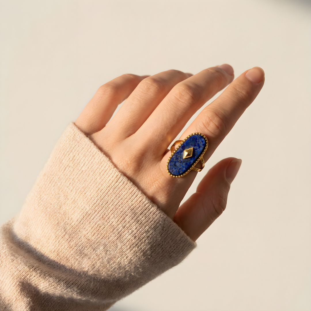Anillo Amuleto – Lapislázuli