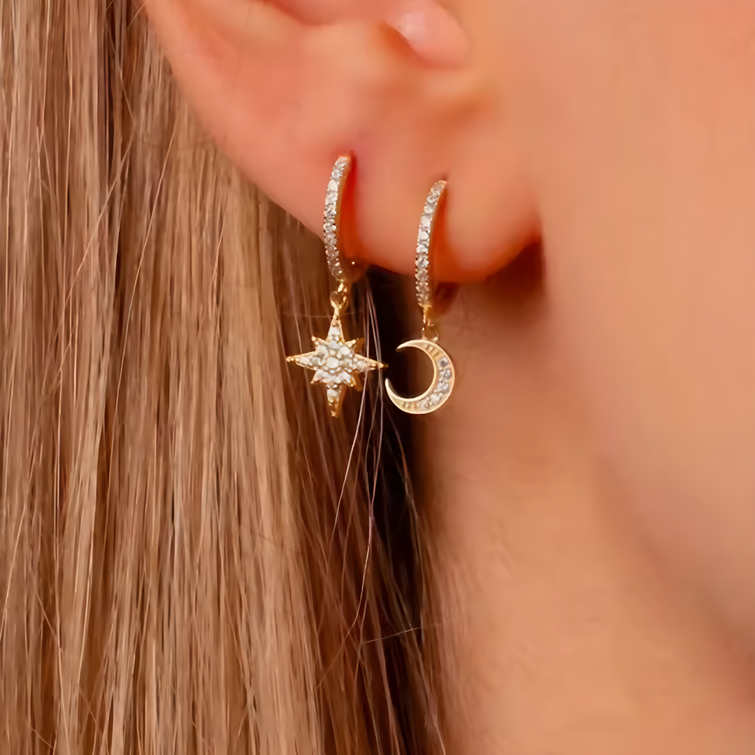 Aretes Luna