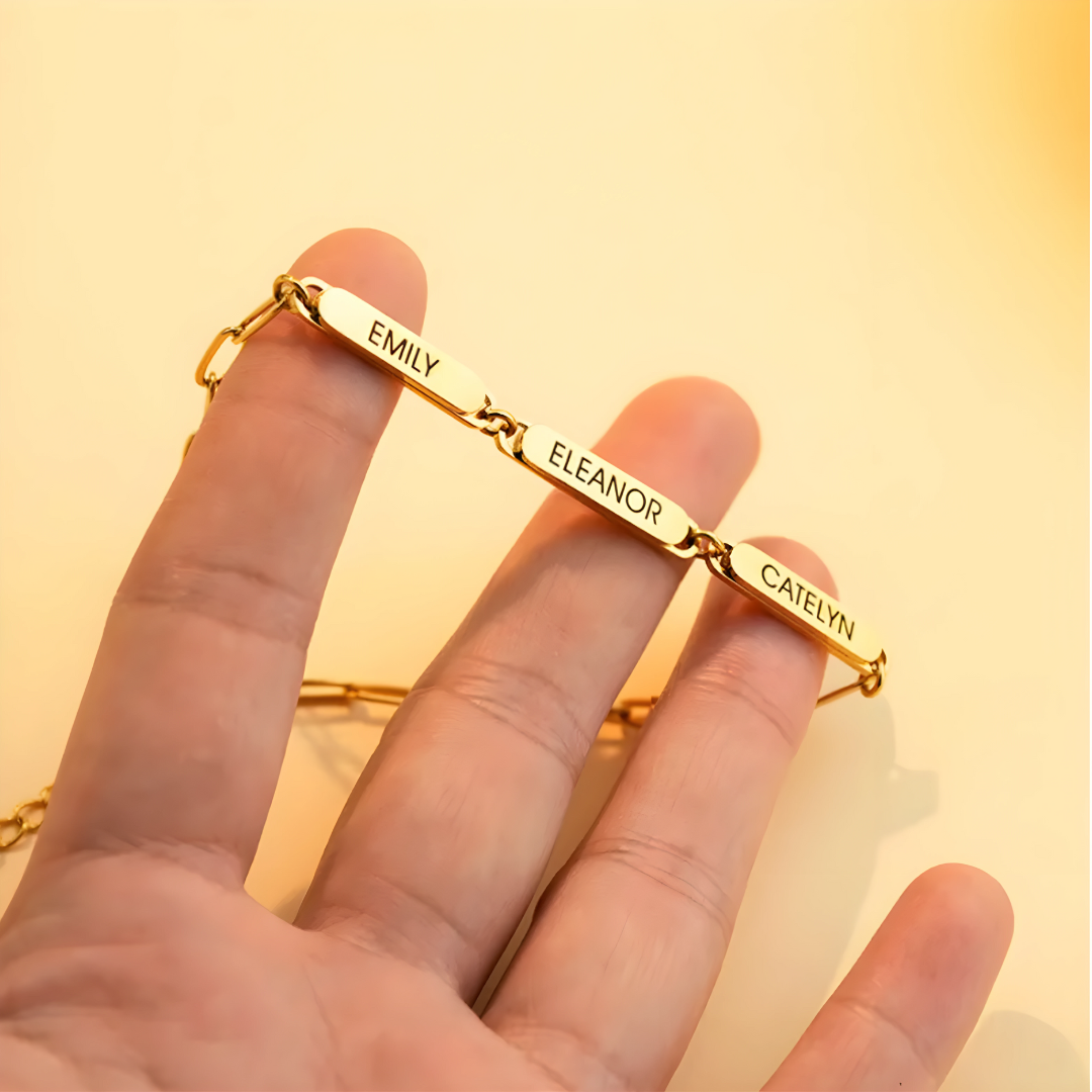 Pulsera Triple Grabado