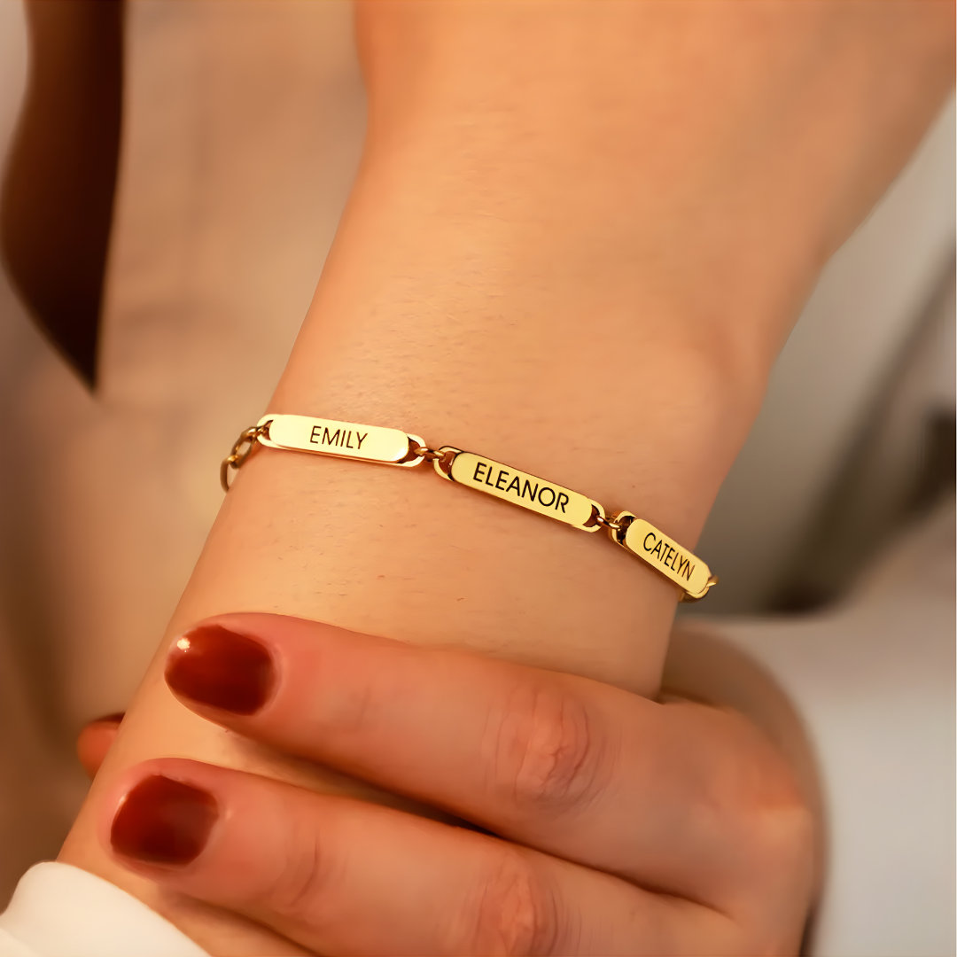 Pulsera Triple Grabado